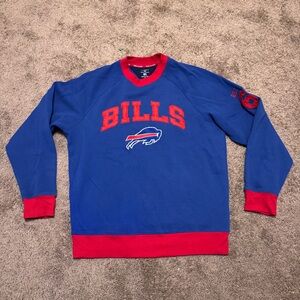 Buffalo Bills Tommy Hilfiger Sweatshirt Adult Medium Blue Pullover Crewneck NFL